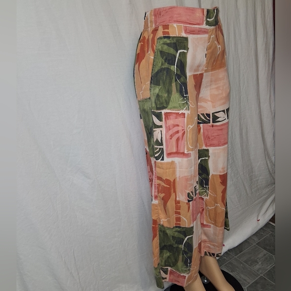 Nicole Miller New York Colorful Summer Patchwork Maxi Skirt Sz S - Picture 14 of 16